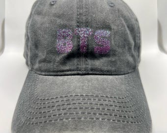 BTS Gray cap, Bts caps, Bts army cap, Bts army gift, kpop cap