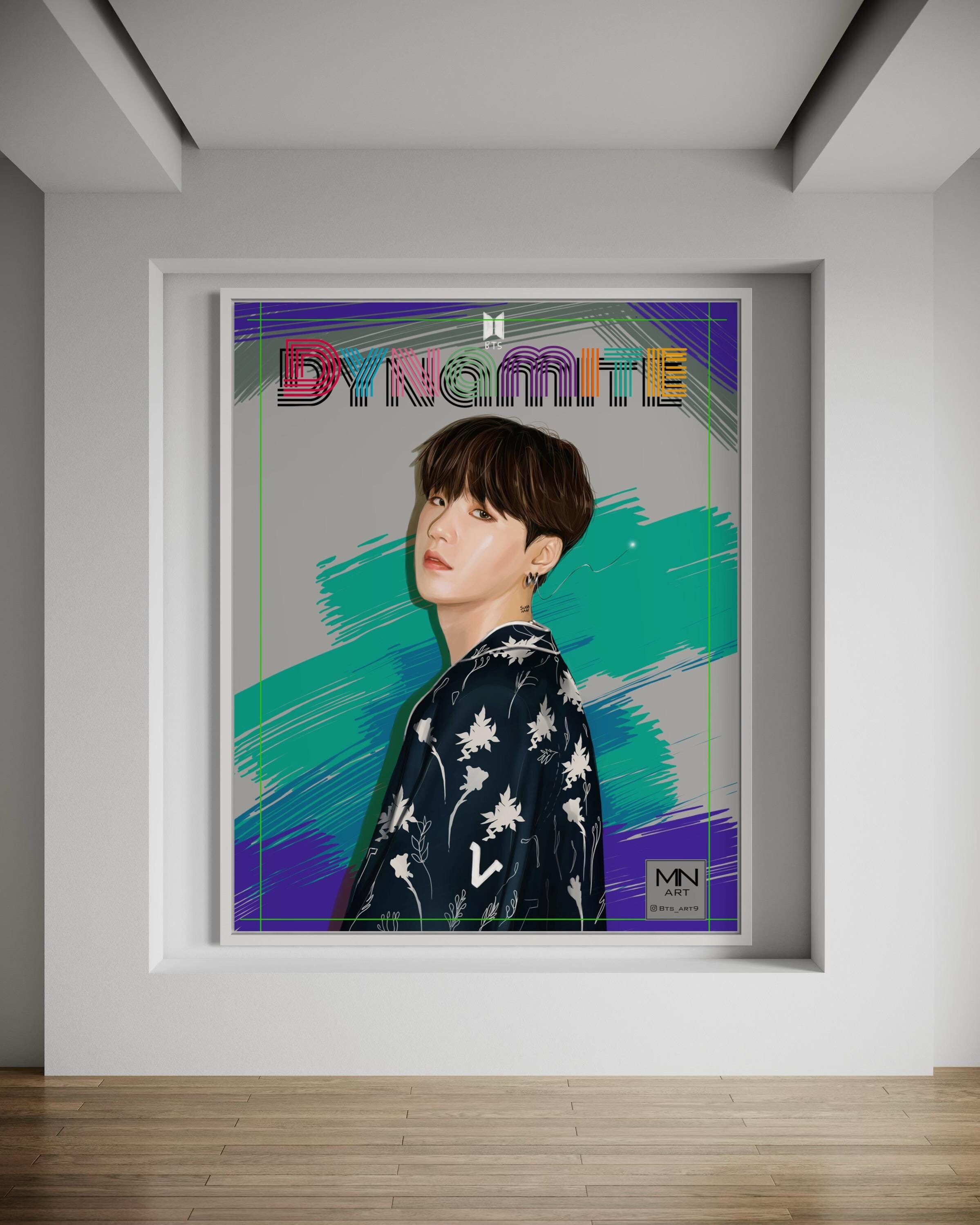 Bts Dynamite Poster - Etsy