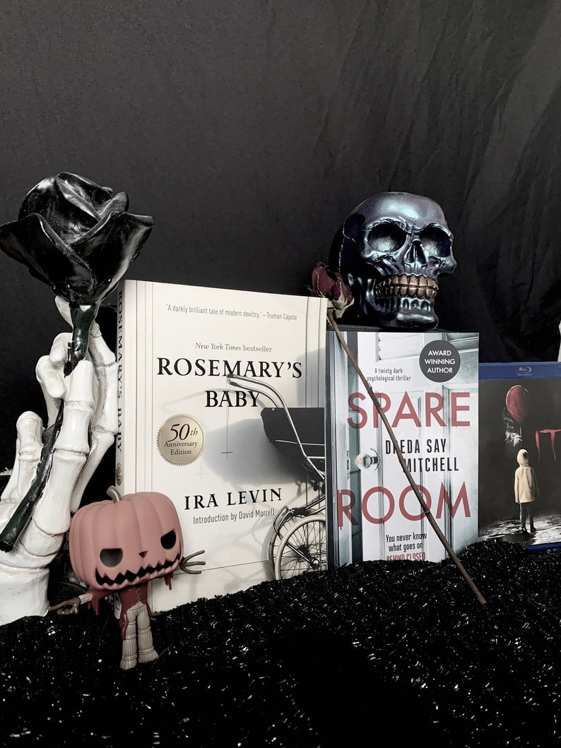 Horror Themed Mystery Book Box Etsy