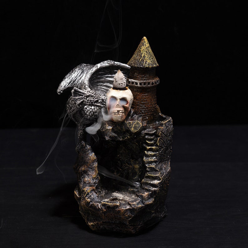 Ancient Style Dragons Incense Waterfall Backflow Incense Etsy