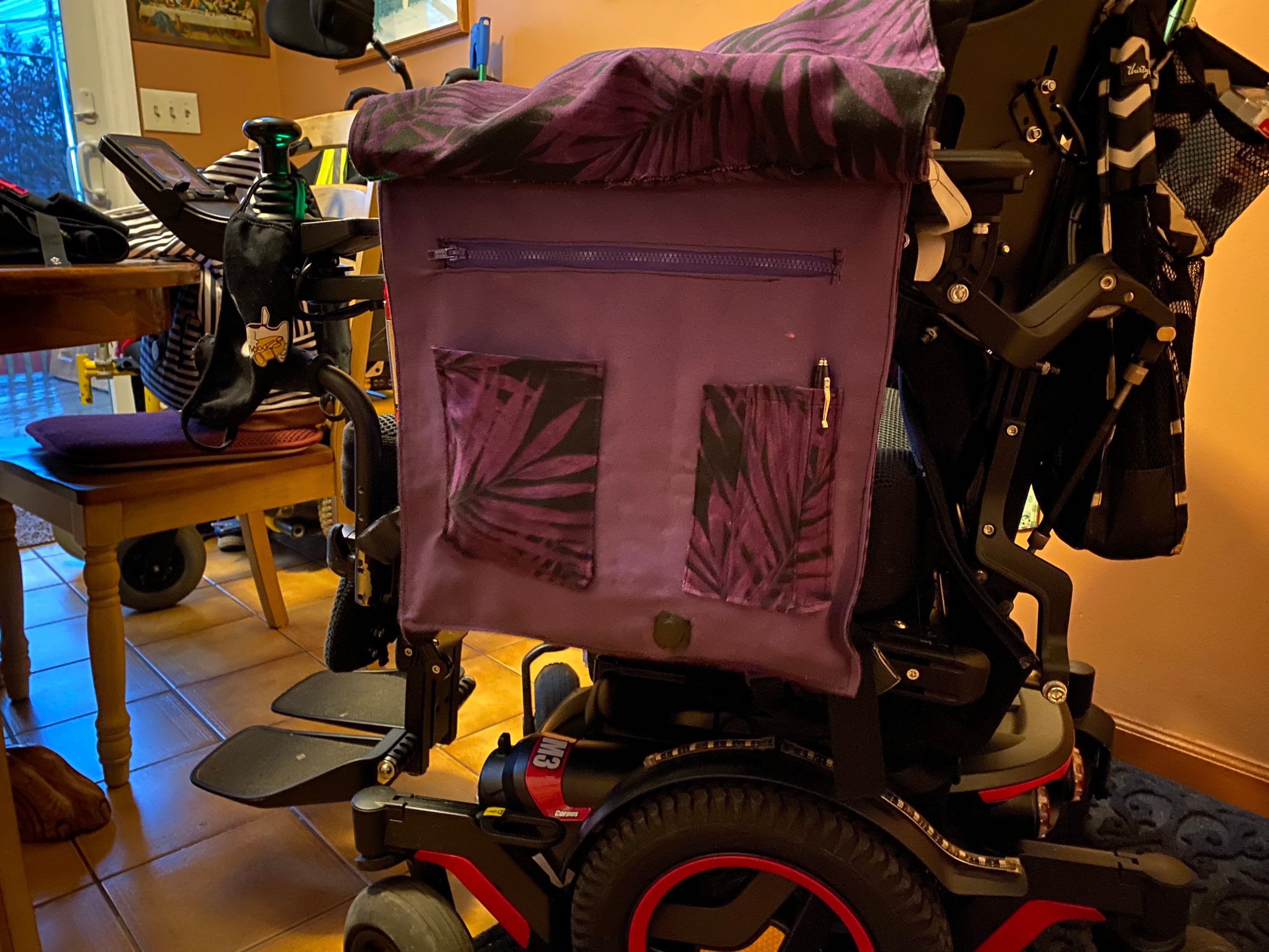 Wheelchair Custom Made Pouches Etsy