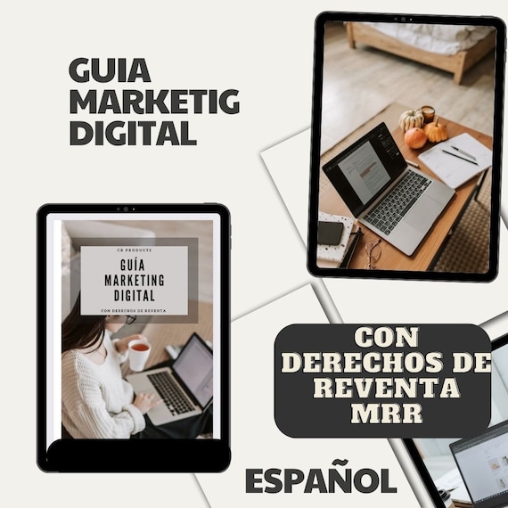 Digital Marketing,Guia Marketing Digital, derechos de reventa, faceless, sin rostro, MRR,Digital marketing spanish, Master resell rights