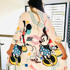 Disney Women’s Dress, Mickey Mouse and Minnie Mouse Blouse, Disney shirt ,Disney Cover Up, Disney Beach Wear, Disney Swimwear
