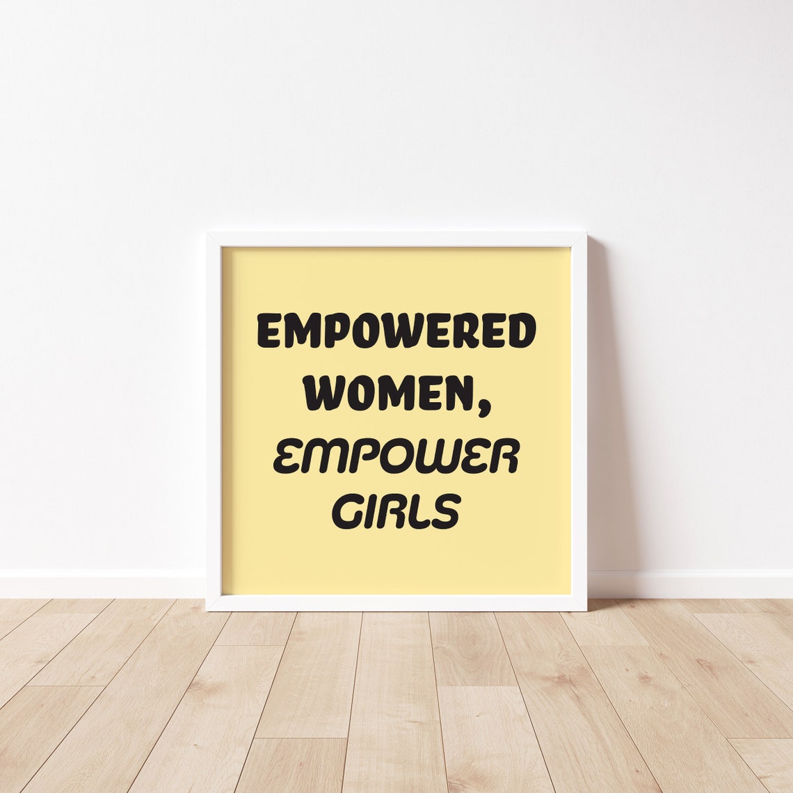 Girl Empowerment Sayings Wall Decor Wall Art Posters Etsy