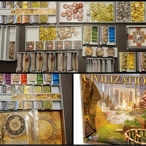 Civilization Board Game Insert