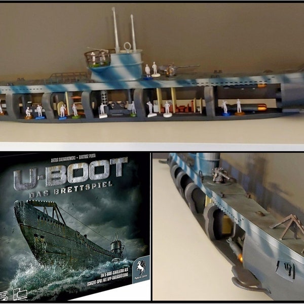 U-Boat Board Game Model