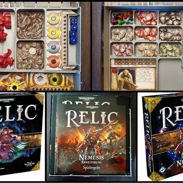 Relic Board Game Insert