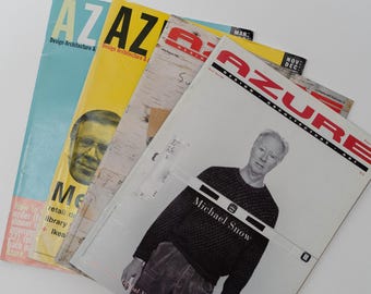Paquete de revistas vintage de Azure