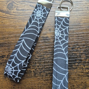 Halloween Key Fobs | Spider WebKey Fobs | Spooky Key Fobs | Halloween Wristlets | Spider Wristlets | Halloween Accessories