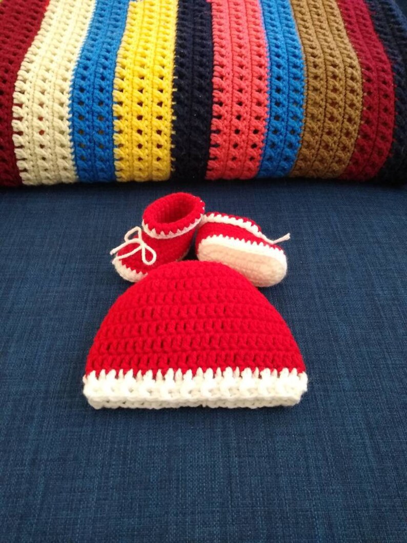 Beanie Booties Infant Set Beanie Bootie Newborn Set Beanie Booties Baby Set Beanie Booties Set Boy Beanie Booties Set Girl