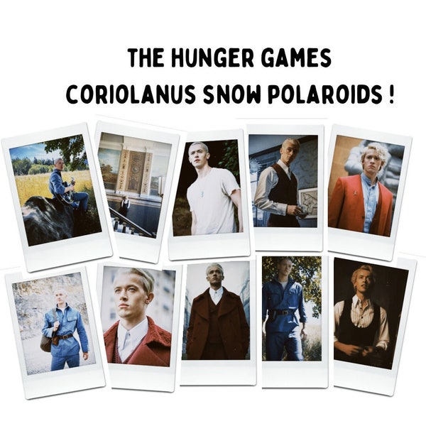 Coriolanus snow bf polaroids !