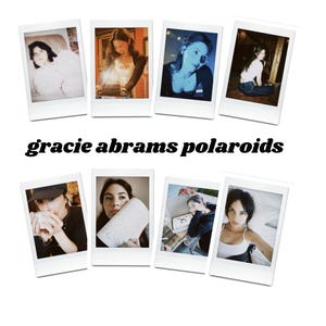 Polaroids Gracie Abrams