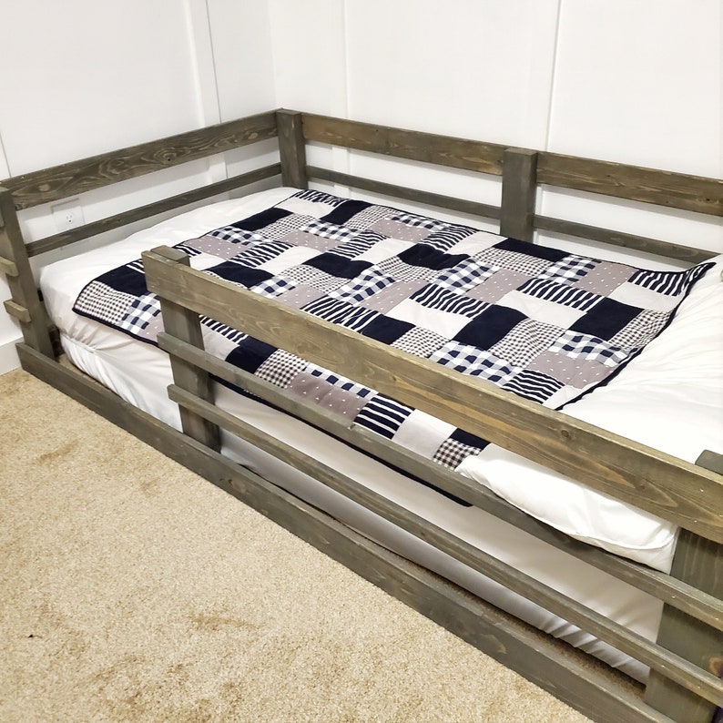 TWIN Montessori Toddler Bed Frame Digital Download Montessori Etsy