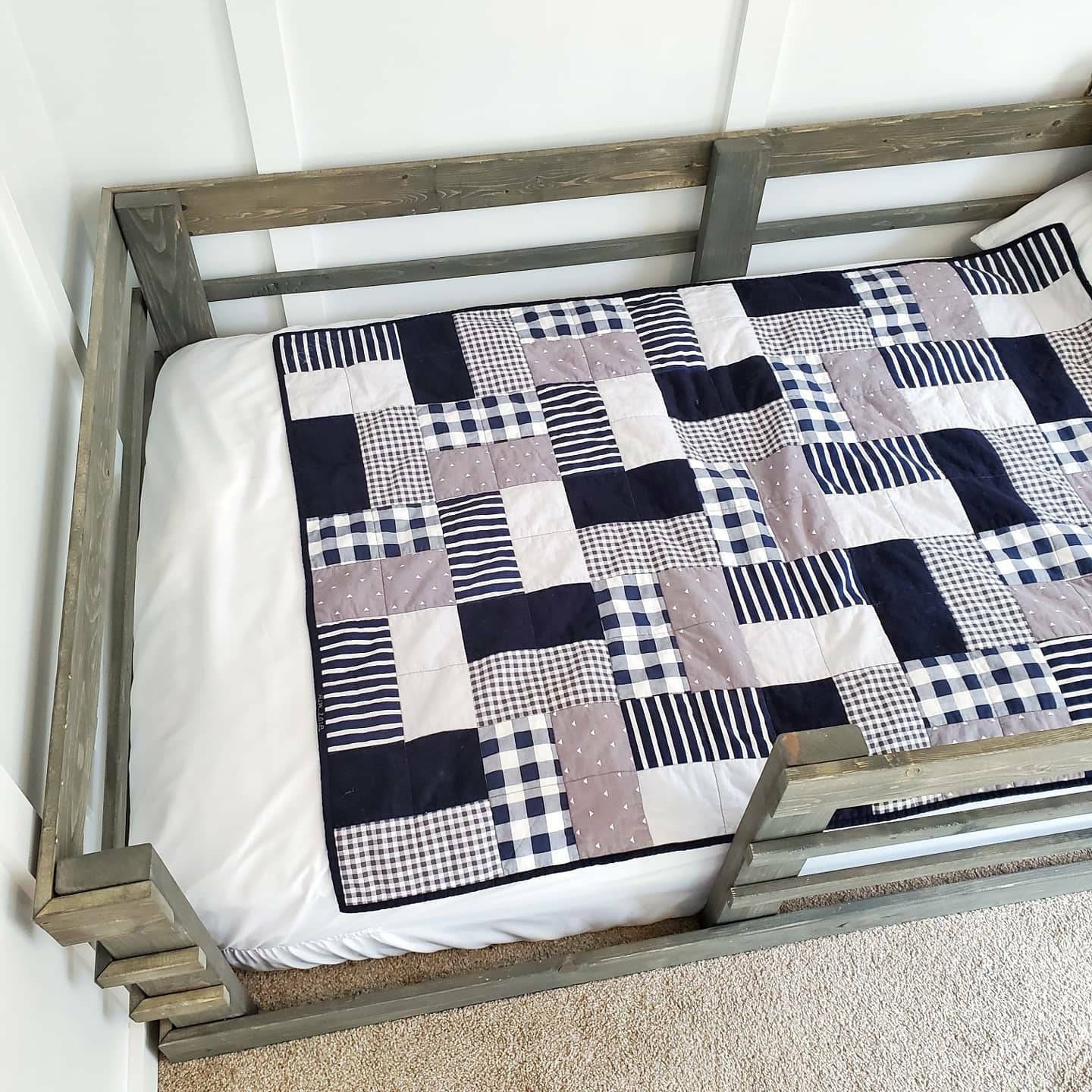 Montessori Toddler Bed Frame Digital Download Montessori Twin Etsy Canada