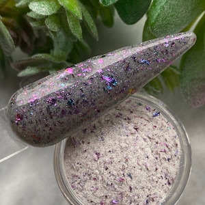 Spellbound Grey Nail Dip Powder