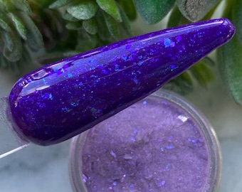 Violet Opal Purple Nail Dip Powder