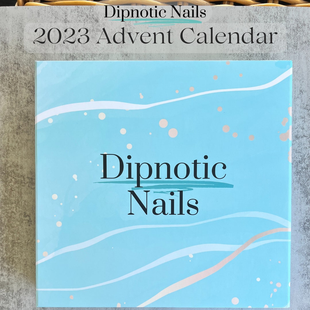 Dipnotic Nails 2023 Dip Powder Advent Calendar Etsy
