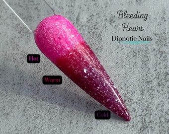 Bleeding Heart Triple Thermal Nail Dip Powder