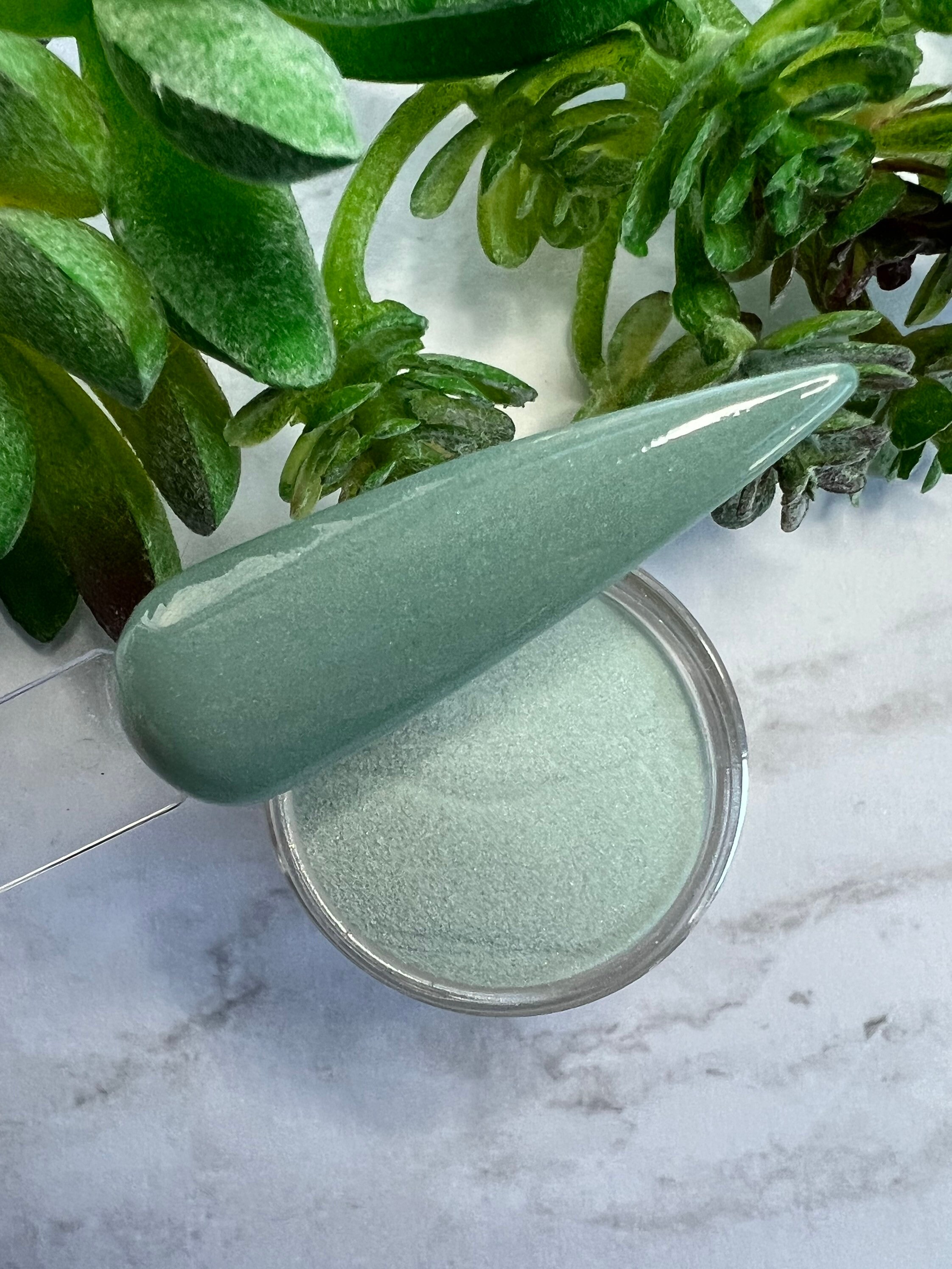 Sage Green Nail Dip Powder the Garden Collection - Etsy