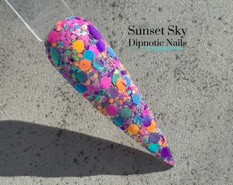 Sunset Sky Nail Dip Powder