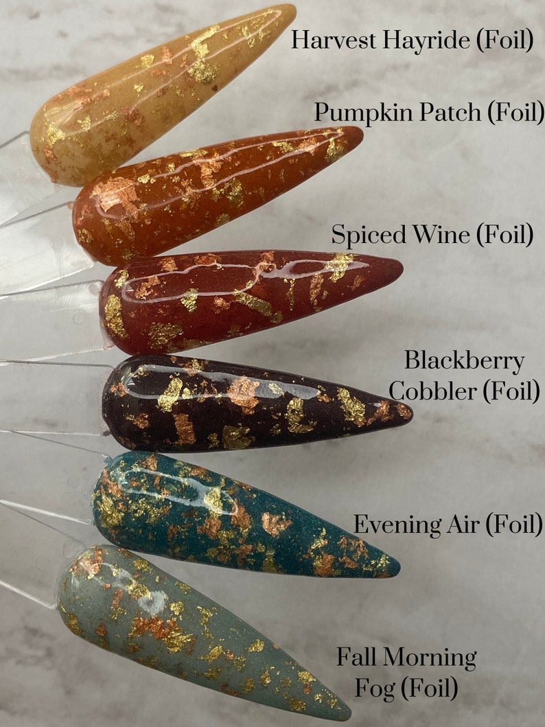 Fall Vibes Foil Dip Powder Collection image 2