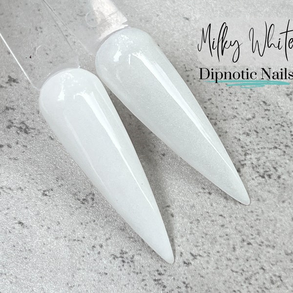 Milky White Dip Powder