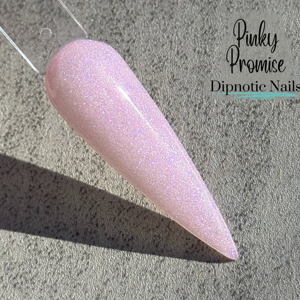 Pinky Promise Pink Nail Dip Powder- The Sweet Heart Collection