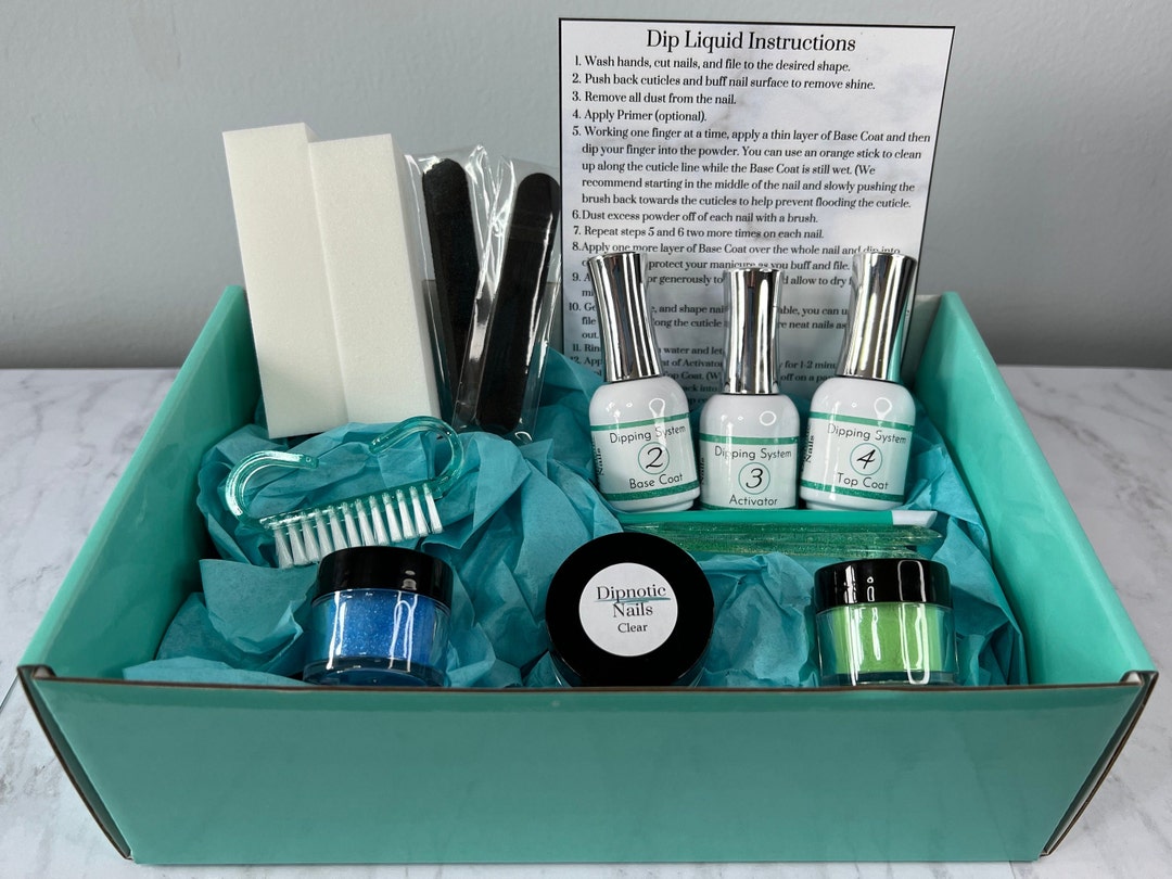 Dip Nail Starter Kit With Essential Liquids Collection - Etsy