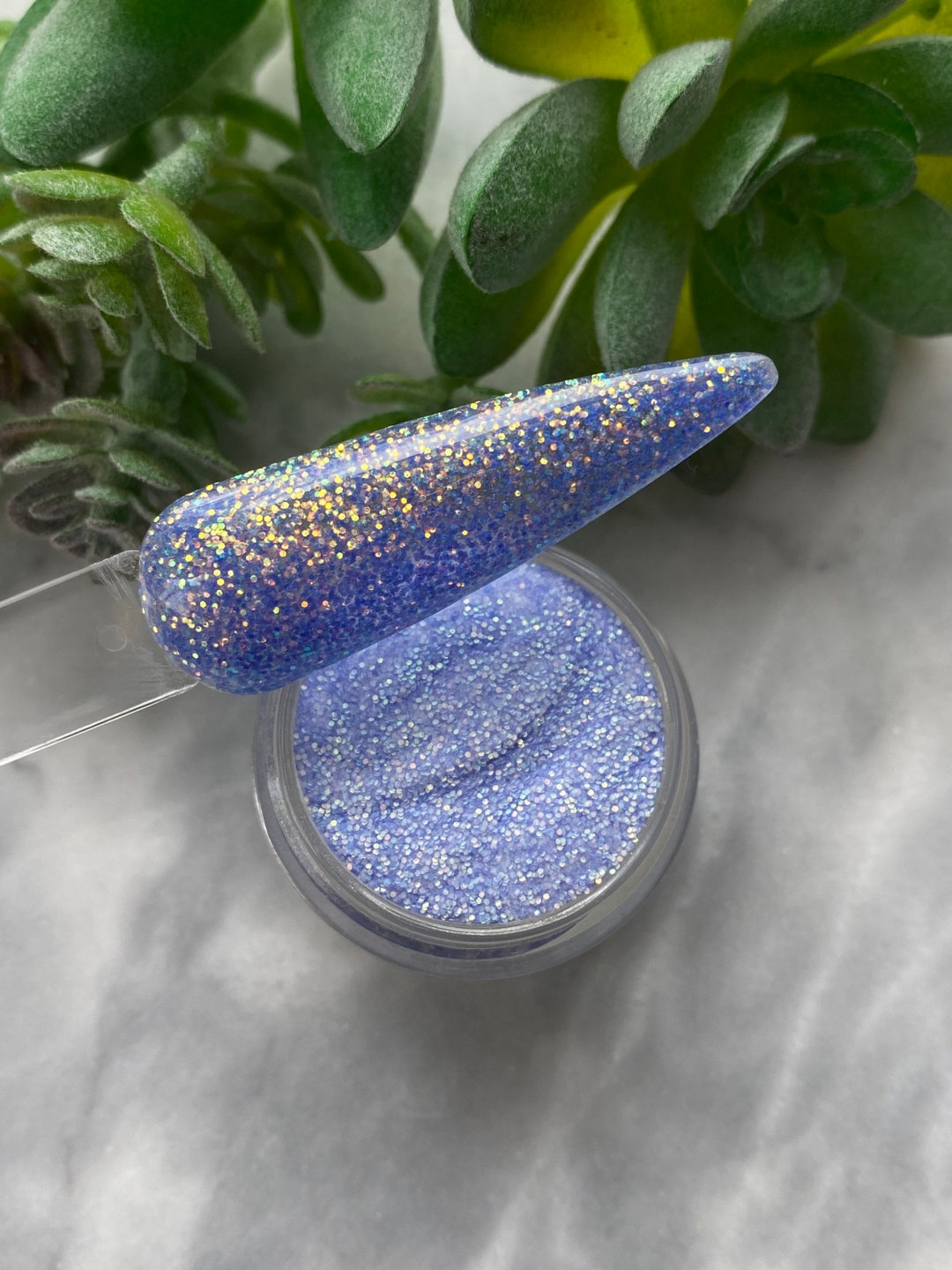 Ethereal Purple Fine Glitter Nail Dip Powder - Etsy