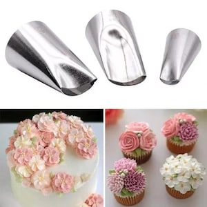 Revamp Your Baking Game with Premium Flower Petal Icing Piping Nozzles