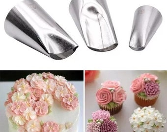 Revamp Your Baking Game with Premium Flower Petal Icing Piping Nozzles