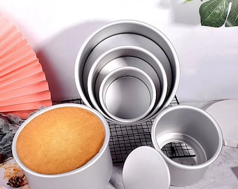 Aluminum Cake Mold with Removable Bottom, Baking Essential