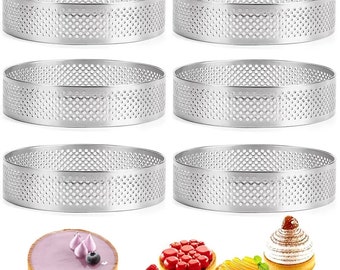 Stainless Steel Cake Tart Ring Non-Stick