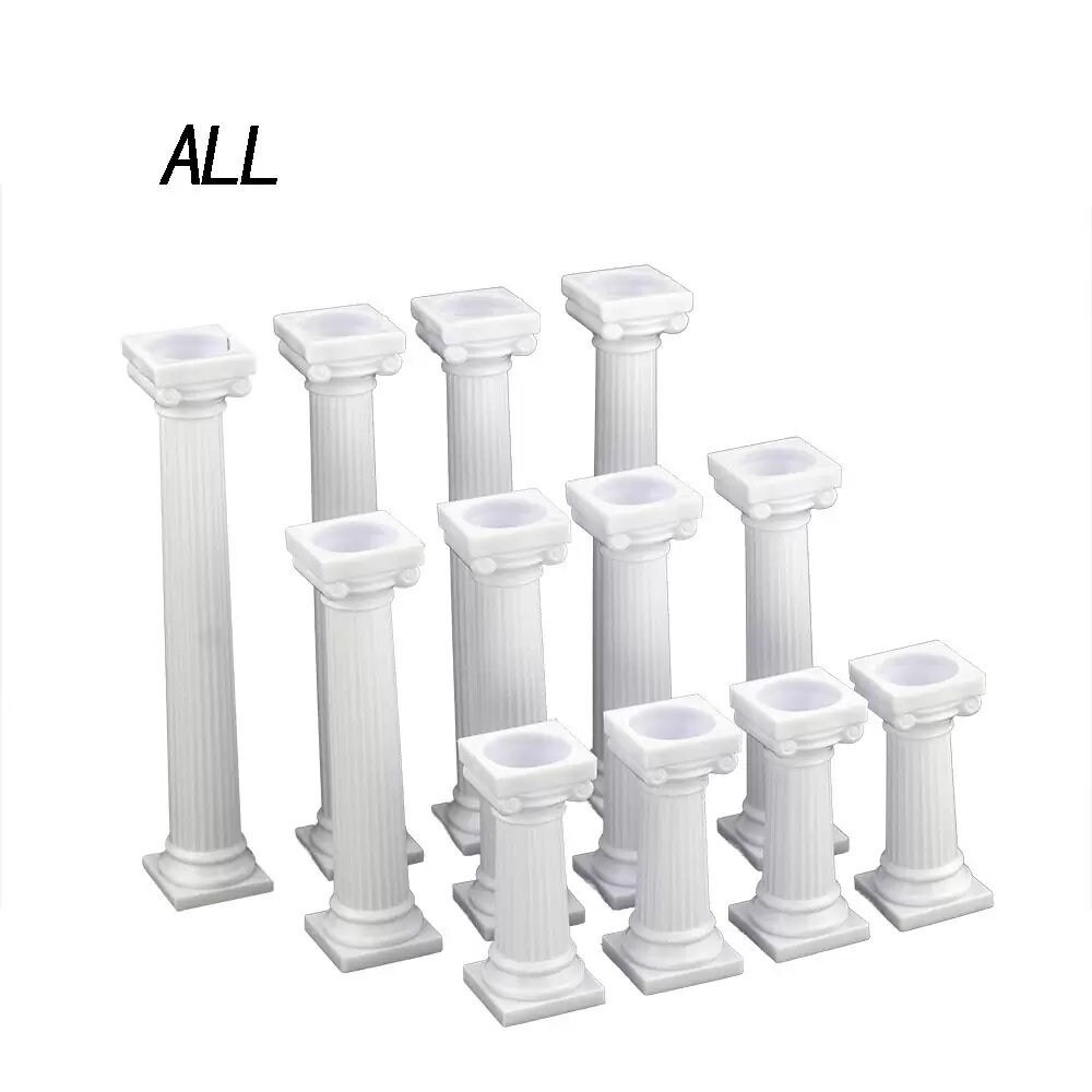 4pcs Pillars Wedding Cake Stands Etsy