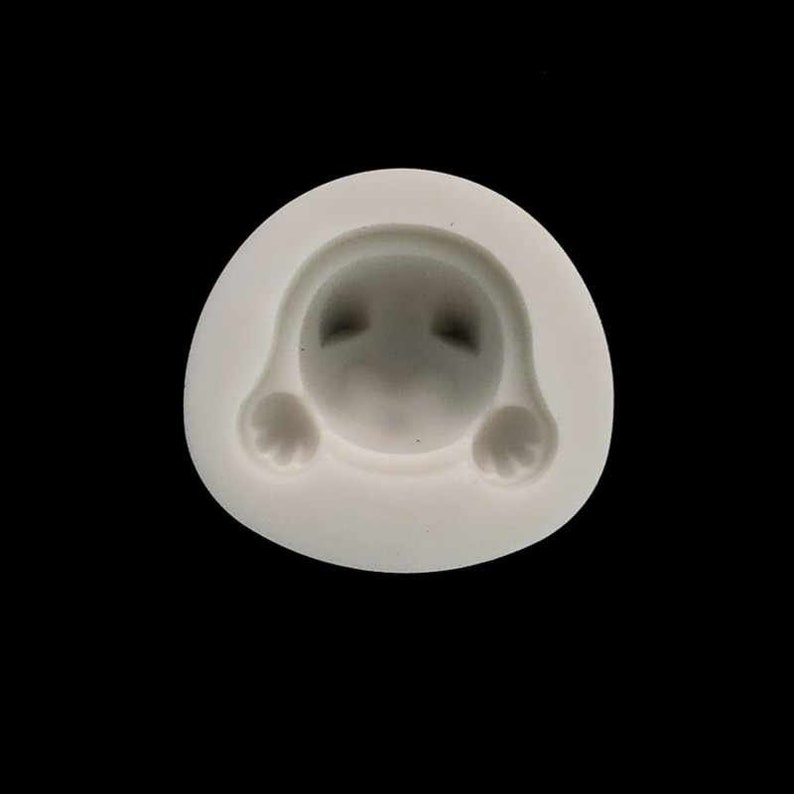 Cute cat head shape Marshmallow silicone mold image 2