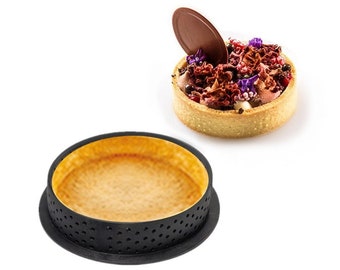 Round Cake Tart Circle Pizza Pie Pastry Making Mould Mousse Cake Dessert Tart Decoration Mold Kitchen Baking Tool