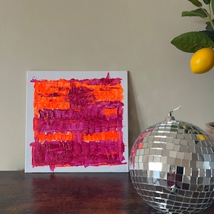 Vurig | Acrylschilderij | Muurkunst
