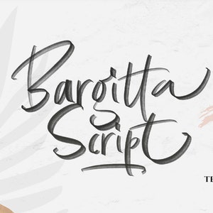Bargitta Script SVG Font, display, script, texture,  feminine, social media, elegant, chick, fashion, women, clothes, wardrobe, magazine
