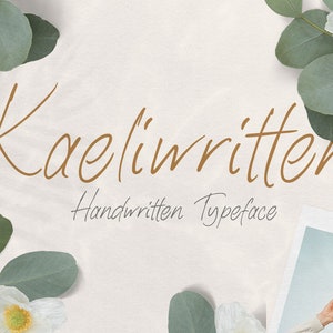 Kaeligeschreven, handgeschreven lettertype, handschriftlettertype, handgeschreven lettertype, handschriftlettertype, handschrift, scriptlettertype, handtekeninglettertype,