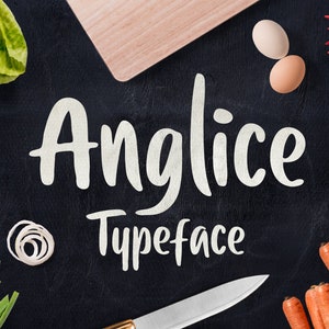 Anglice - Handwritten Font