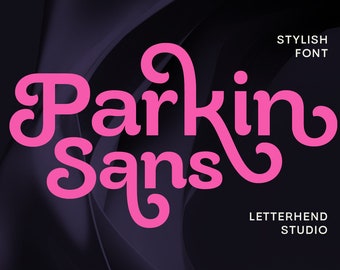 Parkin Sans With 9 Weight,Typeface, Modern, Professional, Sans Serif, Display, Edtorial Font, Stylish, Editorial,