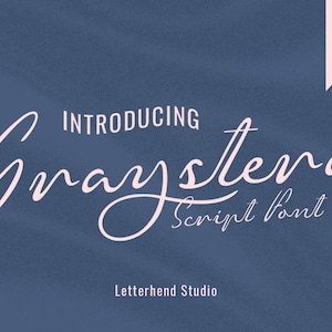 Graystera - Fuente de escritura, Fuente romántica, Fuente para bodas, Fuente para Instagram, Fuente encantadora, Fuente de belleza, Fuente bonita, Fuente de invitación,