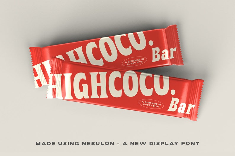Nebulon Bold Display Font: Classic Cartoon Style - Etsy