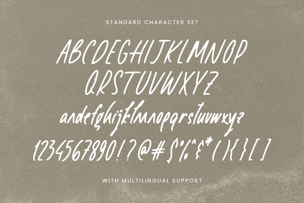 Smiley Brightly,handwritten, Script, Feminine, Modern Calligraphy ...