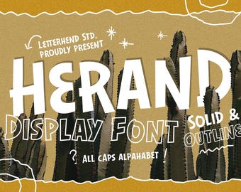 Herand Playful Display Font