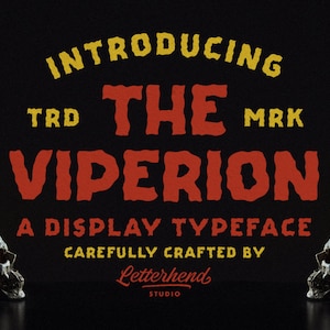 The Viperion - Display Typeface
