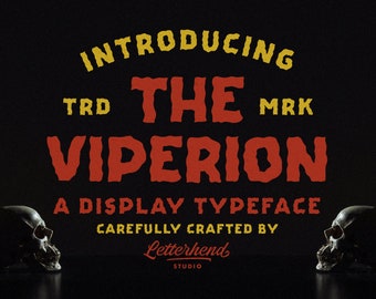 The Viperion - Display Typeface