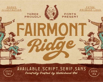 Fairmont Ridge Font Collection