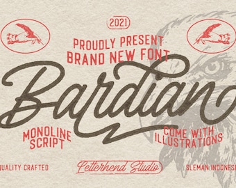 Bardian - Écriture monoligne