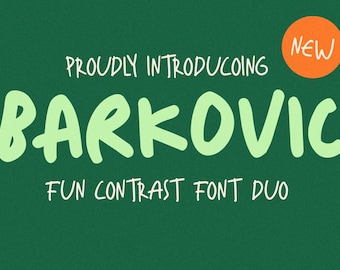 Barkovic Casual Handwriting